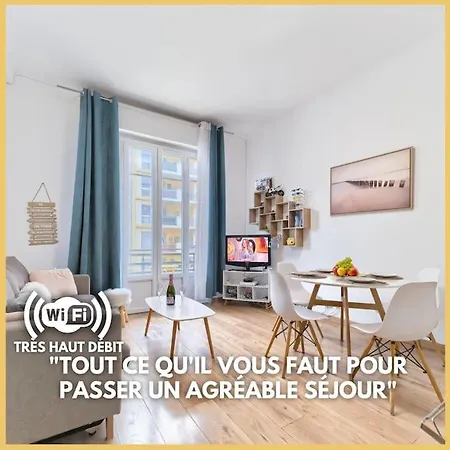 Centre - Superbe Climatise - Cosy-wifi - Nice