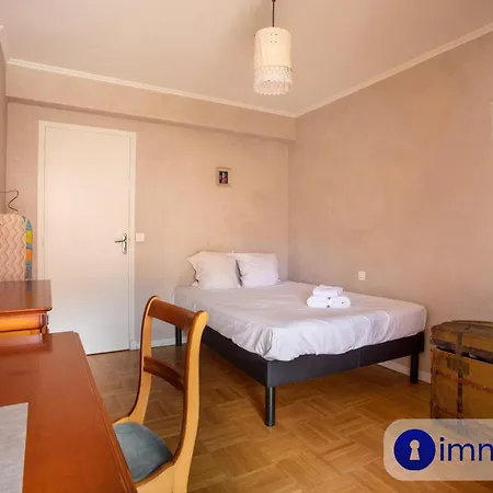 Air-Conditioned Studio 5 Minutes From The Beach And Shops Nice