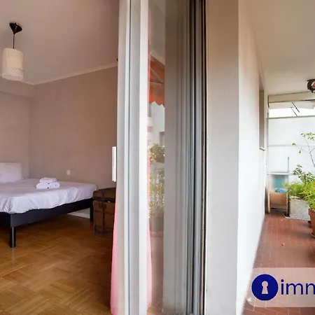 Air-Conditioned Studio 5 Minutes From The Beach And Shops Nice