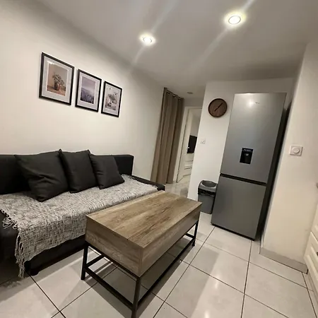 Appartement Jolie Proche Et Aéroport Salon Avec Cuisine Nice