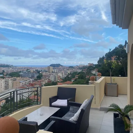 Appartement Appartement-nice 01 Vue - Panoramique Wifi-parking- Climatisation *
