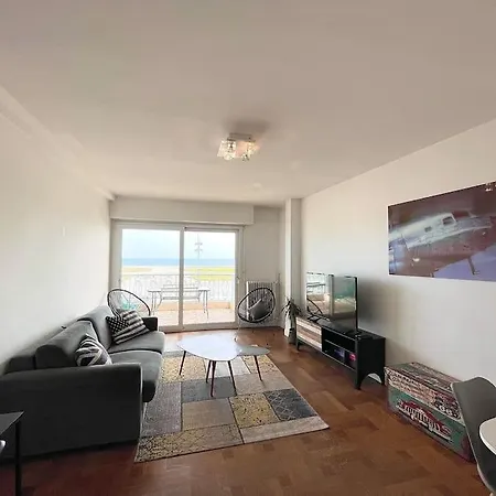 Appartement Large Flat Terrace Sea View, Promenade Des *