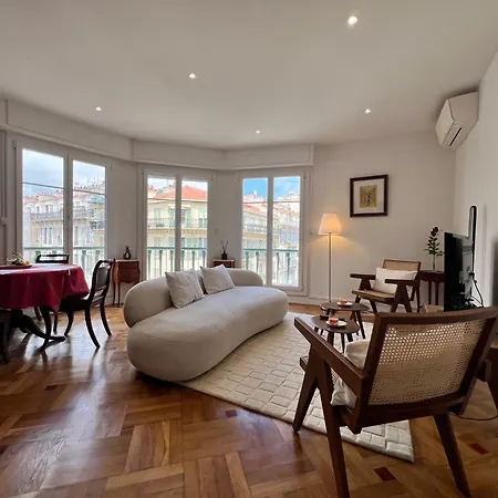 Riviera - Terrasse Cervantes - Medecin - Gare Thiers Appartement Nice