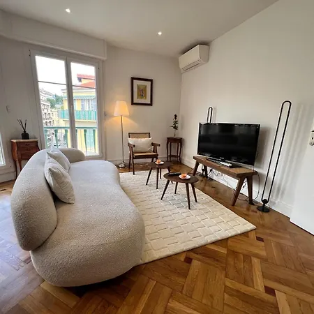 Appartement Riviera - Terrasse Cervantes - Medecin - Gare Thiers