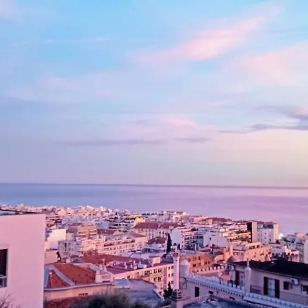 Vue Nice&mer Séjour chez l'habitant Nice