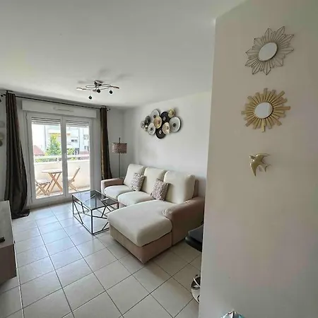 Cosy T2 1-min Walk To Promenade Des & Beach, Sea View