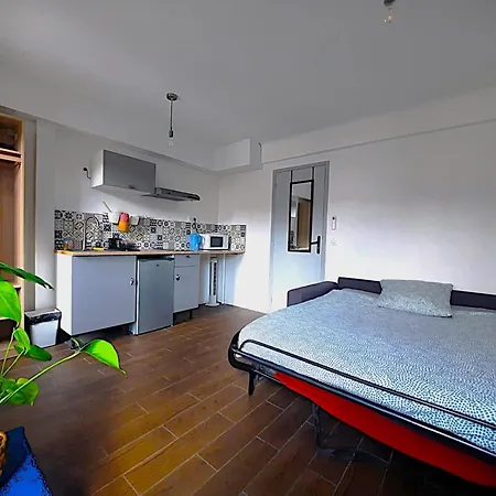 La 2, Climatisée Ac, Calme, Cuisine Privée Nice