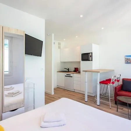 #19 Staywizus - Balcon Lenval Sea View With Ac Promenade Des * Nice