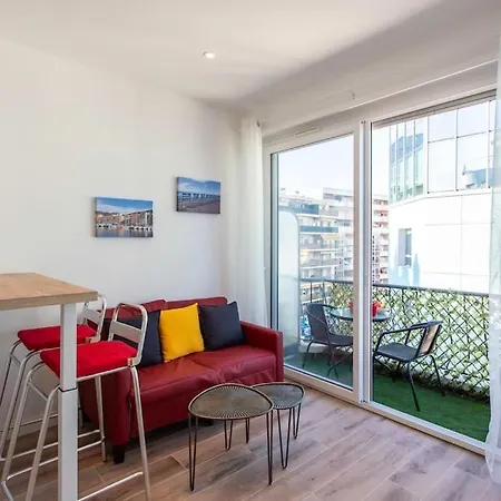 #19 Staywizus - Balcon Lenval Sea View With Ac Promenade Des Nice