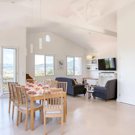 #54staywiz Us - Sea View 4 Bdr Ac 5mins To Port Bbq Villa Nice