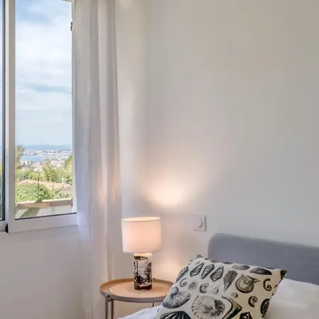Villa #54staywiz Us - Sea View 4 Bdr Ac 5mins To Port Bbq Nice