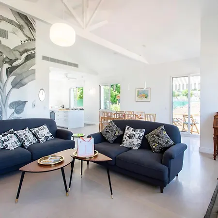 #54staywiz Us - Sea View 4 Bdr Ac 5mins To Port Bbq Villa Nice
