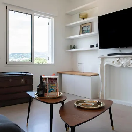 Villa #54staywiz Us - Sea View 4 Bdr Ac 5mins To Port Bbq Nice
