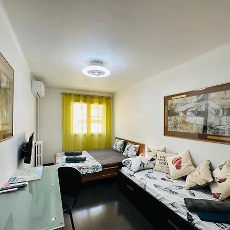 The - 3 Rooms, 3air Cond, 3tv, 3fans, 2 Wc, Wifi Everywhere 5min Aeroport, Train, Beach, 1min Tram, 15 Min Centre, Port, Parking Possible