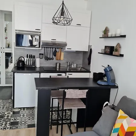 Beau Studio De 400 M De La Plage, Bien Equipe, Climatise Apartment Nice