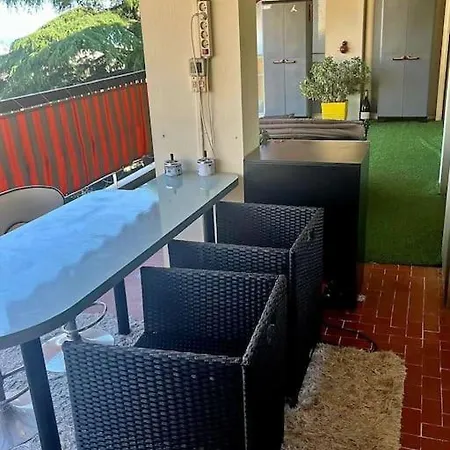 Standing Piscine, Tennis,terrasse, Vue * Nice