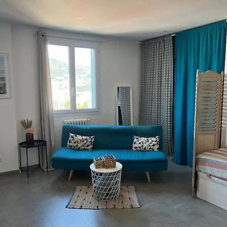 Grand Avec Vue, Ac, Calme Proche Apartment Nice