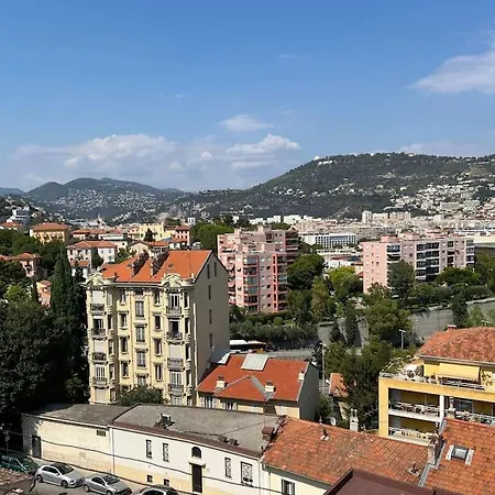 Grand Avec Vue, Ac, Calme Proche Apartment Nice