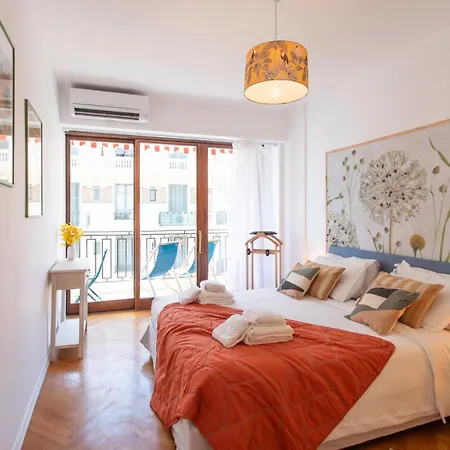 #19 Ascot Promenade 1min Ac 10mins Vieux Tram Apartment Nice
