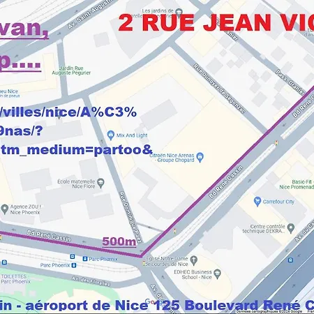 Appartement The - 3 Rooms, 3air Cond, 3tv, 3fans, 2 Wc, Wifi Everywhere 5min Aeroport, Train, Beach, 1min Tram, 15 Min Centre, Port, Parking Possible *