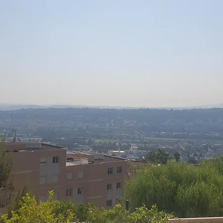 Calme Avec Piscine Vue & Montagne * Nice
