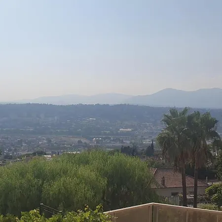 Calme Avec Piscine Vue & Montagne Apartment Nice