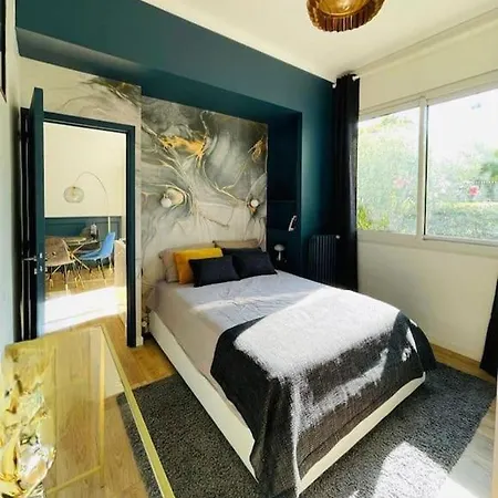 Luxueux Appartement, Carré D'or, Square Mozart * Nice