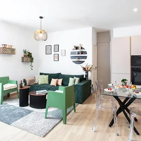 Apartment L52 Staywizus - 2bdr Massena Central, 2 Min From The Ac