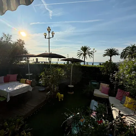 Appartement Promenade Des Center Sea And Front Design Flat With Private Garden