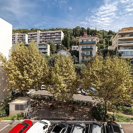 Vue Panoramique Terrasse Clim 3 Personnes Nice, France Apartment *