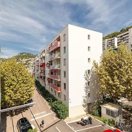 Vue Panoramique Terrasse Clim 3 Personnes Nice, France *