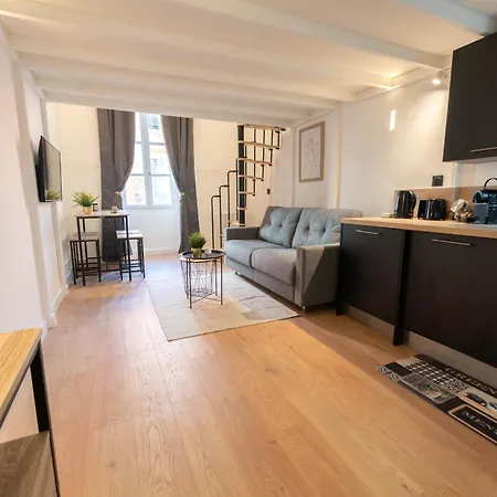 Joli Duplex Donnant Sur La Place Massena Apartment Nice