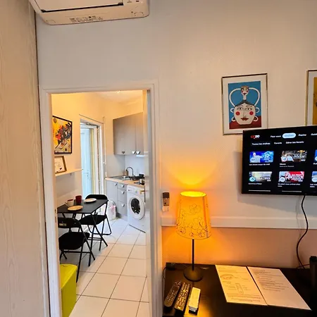 Apartment Peaceful Flat W Wifi Very Close To Pl Massena Refurbished