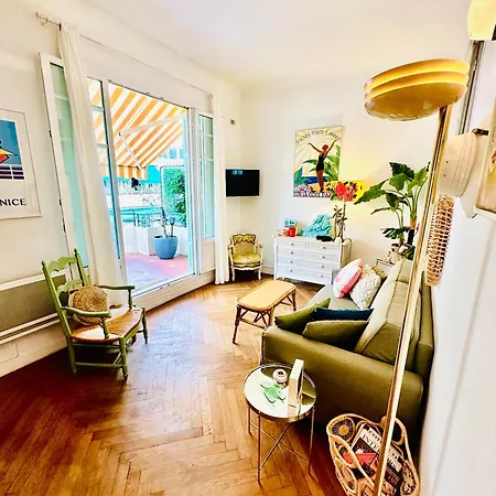 16m2 Terrace, Stylish 1 Bed Apt Musiciens Quartier Apartment Nice