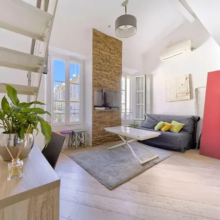 Appartement Cosy Duplex, Hyper Centre, Wifi,air Conditionner Nice