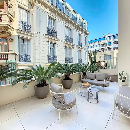 Appartement Nestor&jeeves - Palmiers Terrasse - - Terrace *
