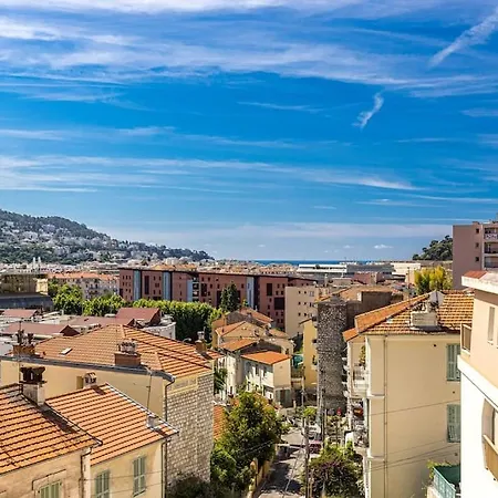 Penthouse 2bedroms 6pax Views & 45m2 Terrace Nice