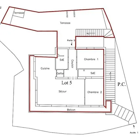Penthouse 2bedroms 6pax Views & 45m2 Terrace Apartment *