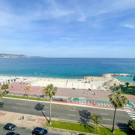 Sea View 4 Pers Wifi Ac Nice