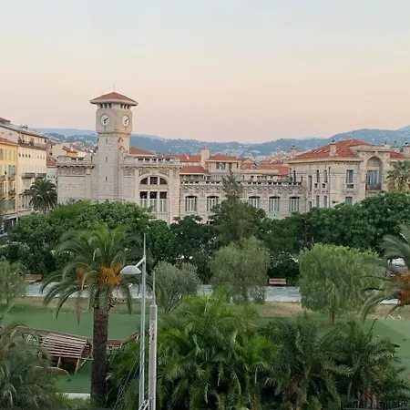 2 Chambres, Balcons, Vue Imprenable, Climatisation - Palace Bleu Appartement Nice