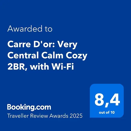 Carre D'or: Very Calm Cozy 2br, With Wi-fi Appartement *