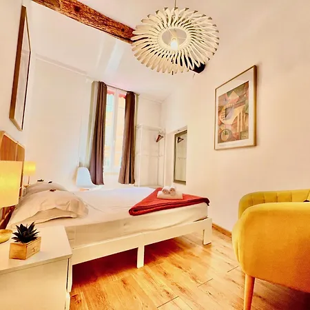 Appartement Riviera - Cote D'azur - Old Town - Promenade Des 3*
