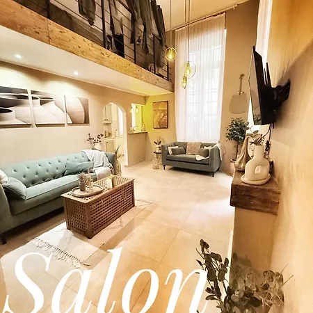 Spacious Loft, Duplex, Old Town, 3 Bedrooms - Easy Check-in Appartement Nice