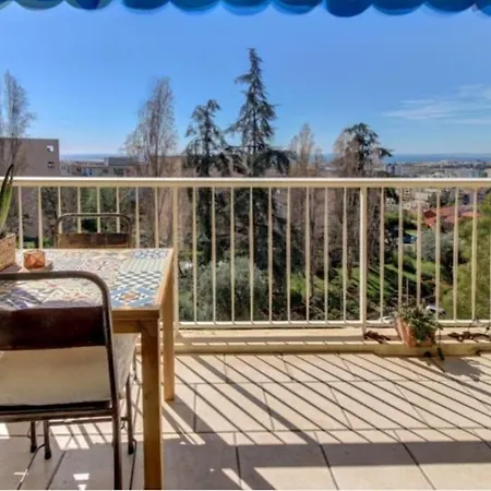 Terrasses De La Corniche, 2p 65m2 Spacieux, Terrasses & Montagne, Piscine Et Parking Prive Apartment *