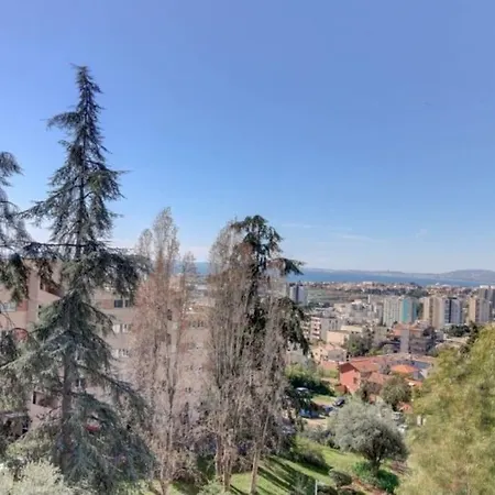 Terrasses De La Corniche, 2p 65m2 Spacieux, Terrasses & Montagne, Piscine Et Parking Prive Apartment Nice