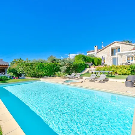Villa De Prestige Vue Panoramique Piscine Climatisation Nice