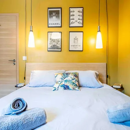 2 Chambres, Balcons, Vue Imprenable, Climatisation - Palace Bleu Appartement Nice