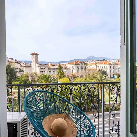 Appartement 2 Chambres, Balcons, Vue Imprenable, Climatisation - Palace Bleu