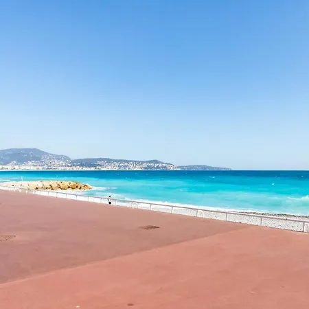 #37 Staywiz Us -1bdr Bagatelle, Promenade, Sea Front Balcony & Ac * Nice
