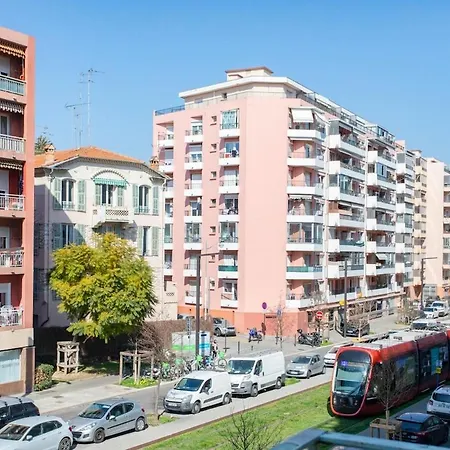#37 Staywiz Us -1bdr Bagatelle, Promenade, Sea Front Balcony & Ac Apartment Nice